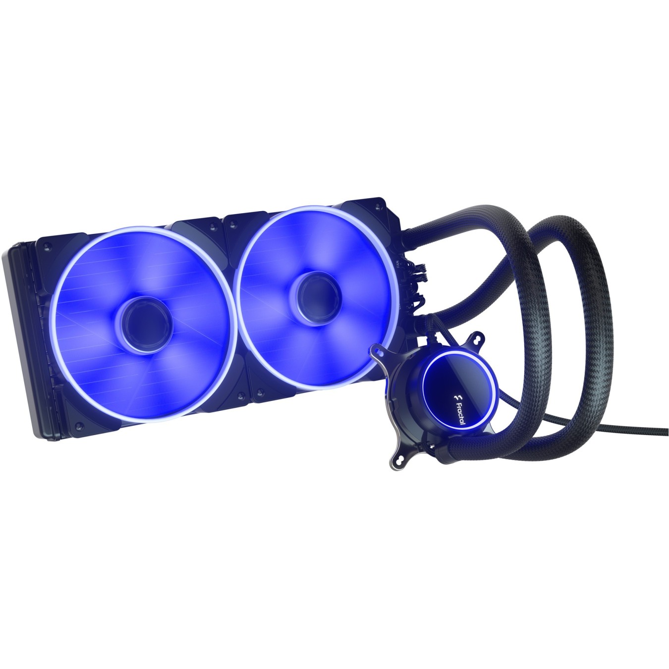 Fractal Design Celsius+ S28 Prisma Water Cooling Unit - S28 Prisma - 280mm AIO, ARGB, 2x140mm Fans
