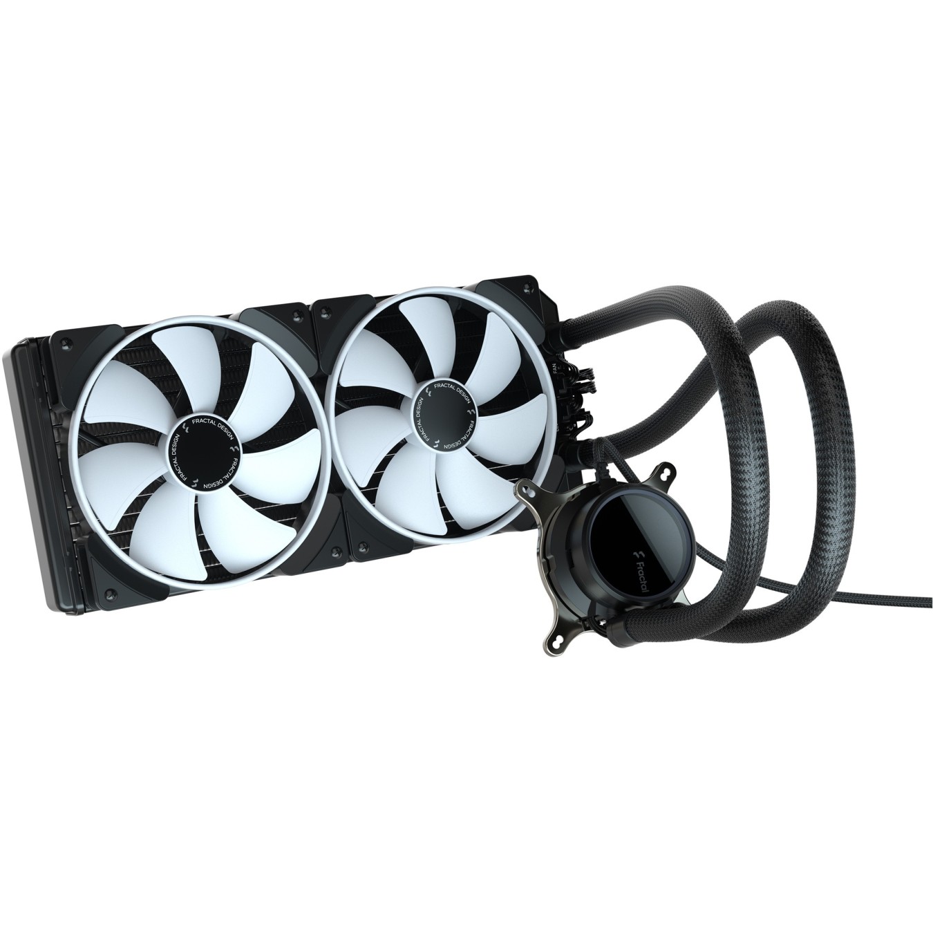Fractal Design Celsius+ S28 Prisma Water Cooling Unit - S28 Prisma - 280mm AIO, ARGB, 2x140mm Fans