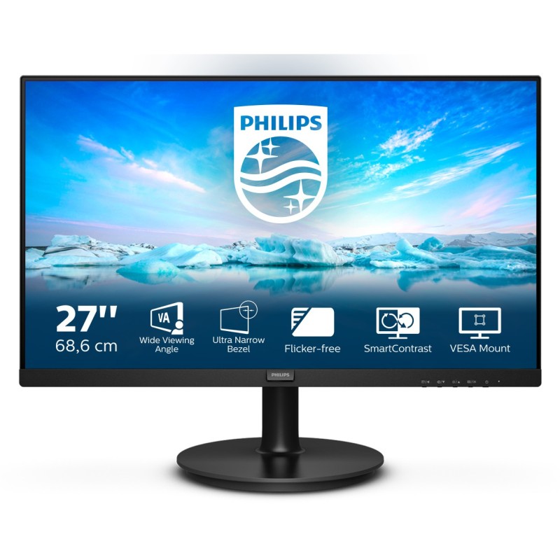 Buy Philips 27-inch Monitor 271V8L - VA panel, 16:9, HDMI in Cyprus, Nicosia, Limassol, Larnaka, Pafos