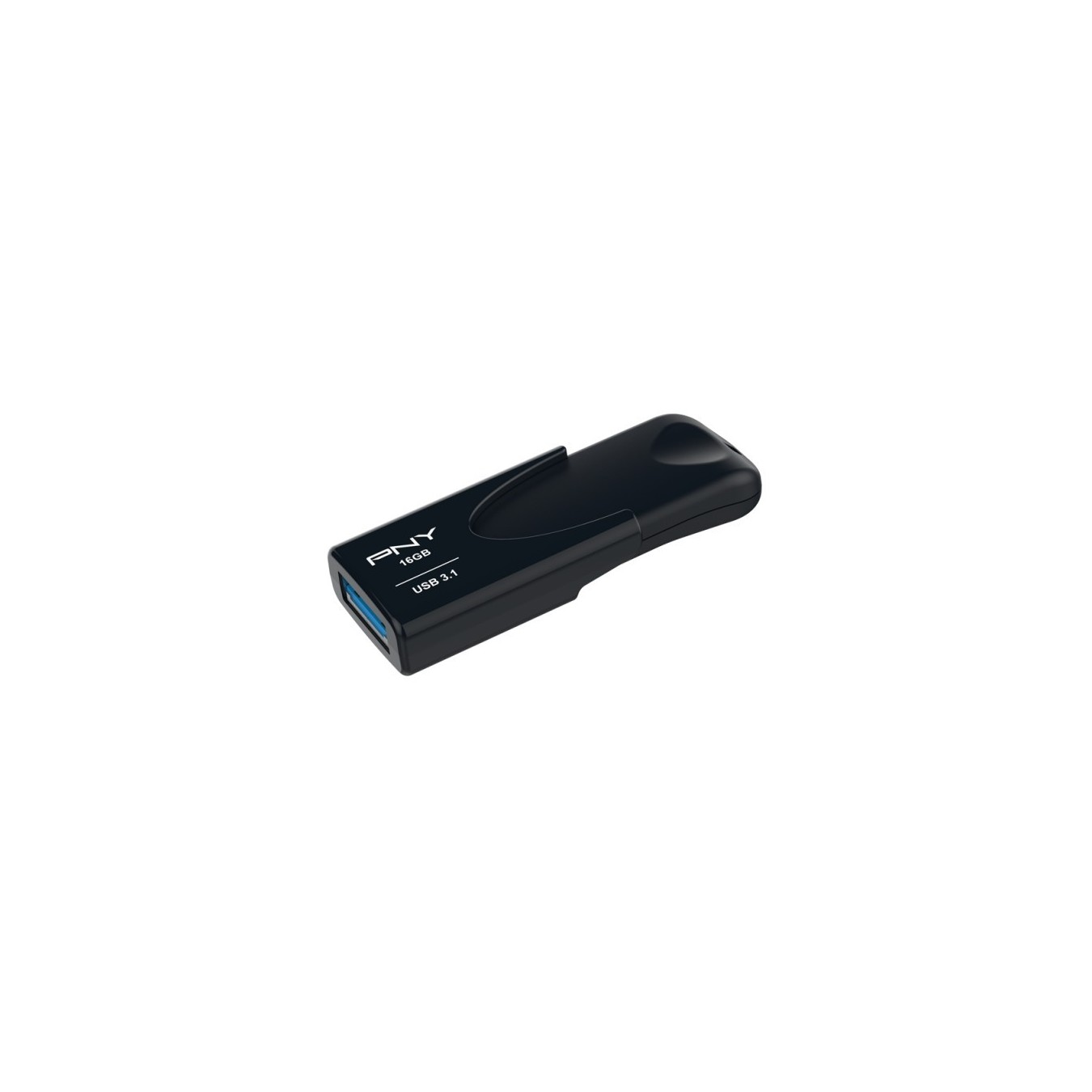 PNY Attache 4 USB Stick - Attache 4 - Black, 16GB, USB 3.2 Gen1, USB-A — Buy in Cyprus with Fast Delivery