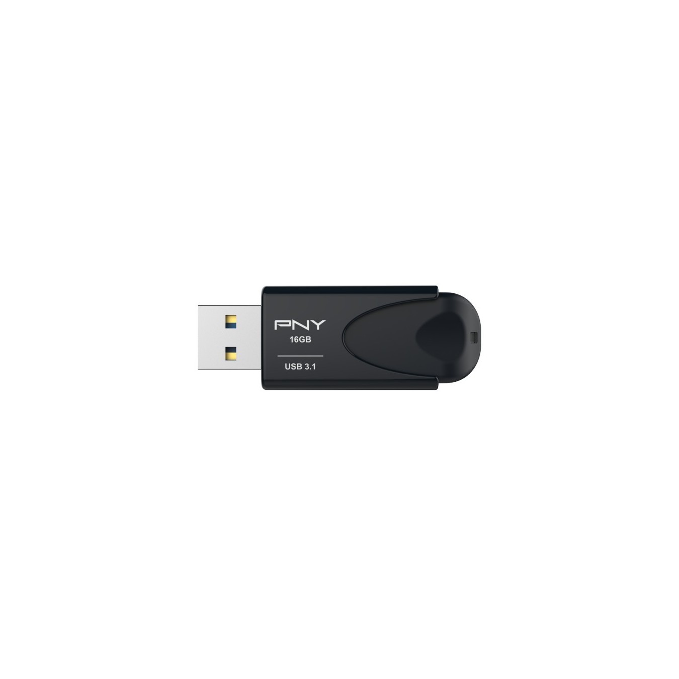 PNY Attache 4 USB Stick - Attache 4 - Black, 16GB, USB 3.2 Gen1, USB-A — Buy in Cyprus with Fast Delivery