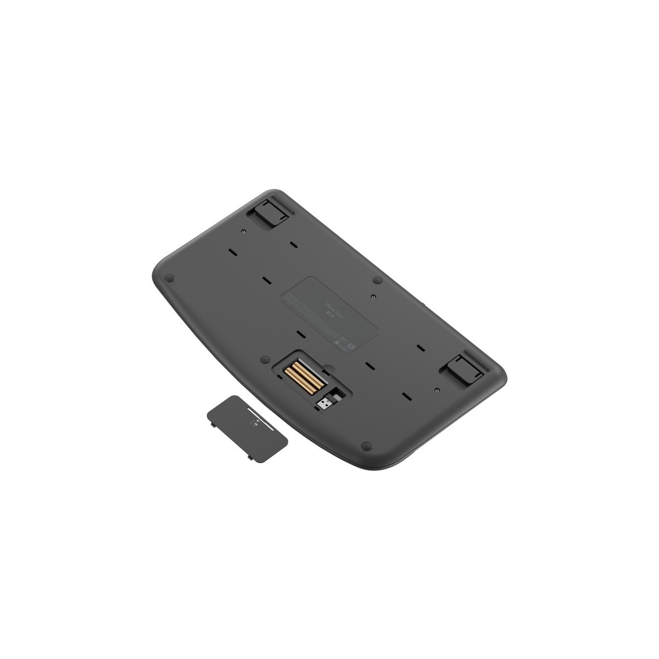 Logitech Wave Keys Keyboard - Graphite US International - Wireless 2.4 GHz/Bluetooth LE — Buy in Cyprus with Fast Delivery
