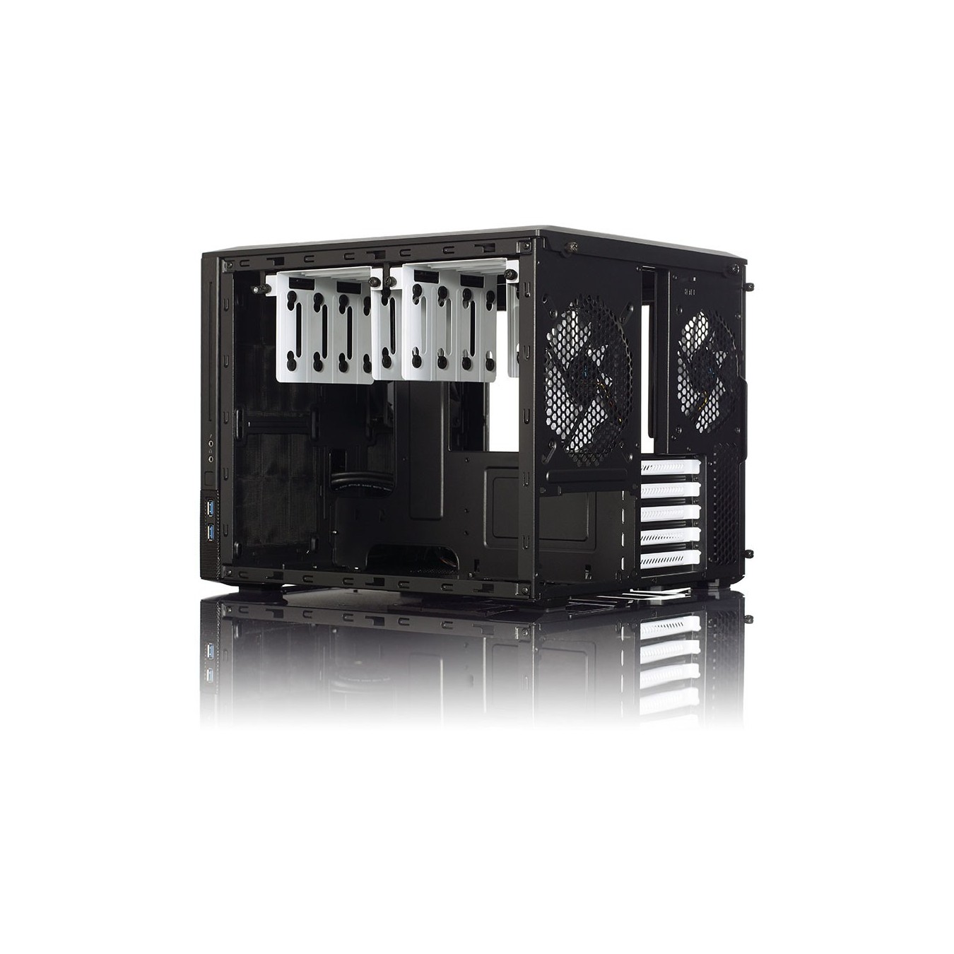 Tower Fractal Design Node 804 Black - Node 804 - Micro-ATX Tower Case — Buy in Cyprus with Fast Delivery