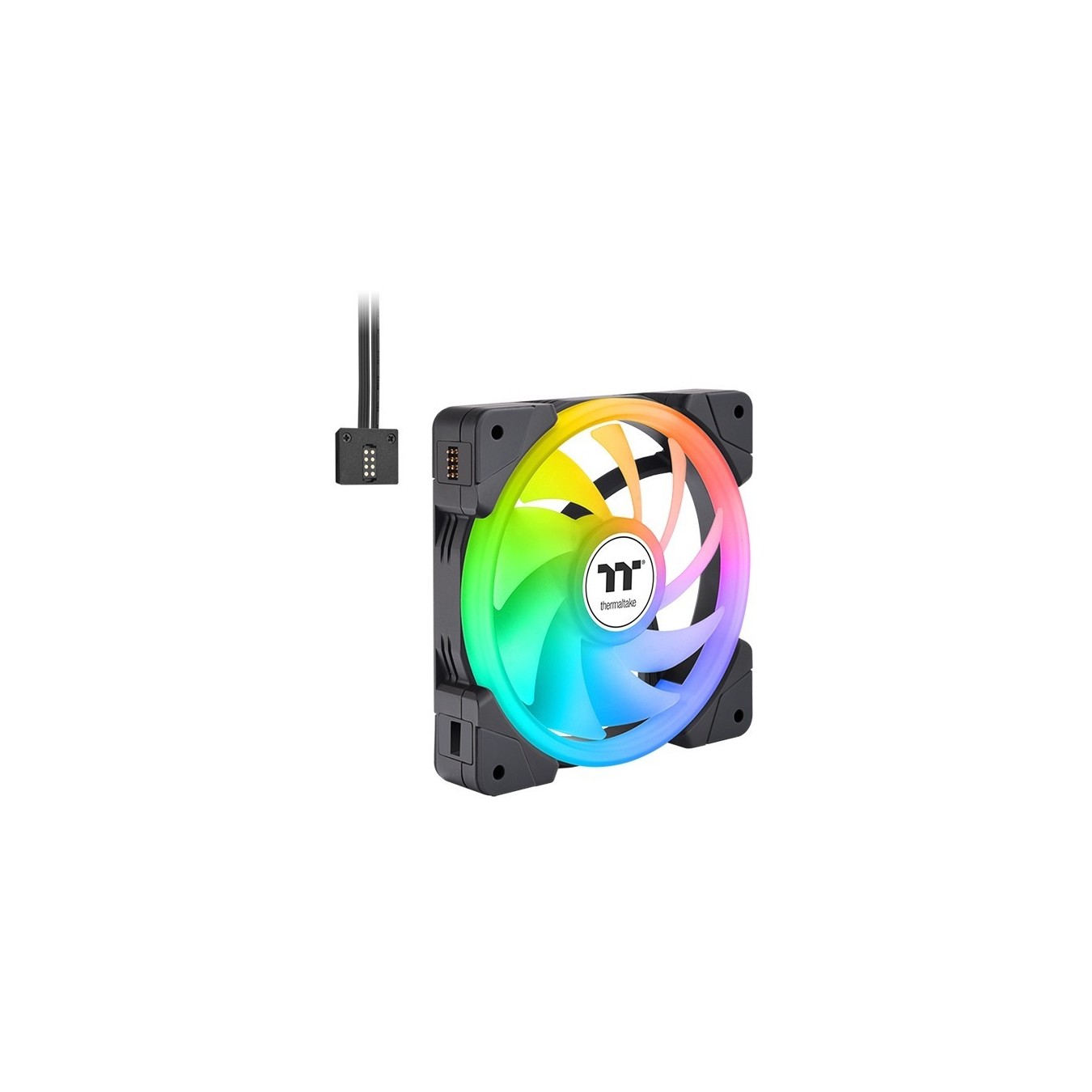 Thermaltake SWAFAN EX12 ARGB PC Cooling Fan TT Premium Edition 3 Fan Pack - EX12 - ARGB lighting, 120 mm, 3-pack