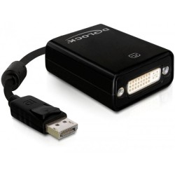 Buy DELOCK DP-St to DVI24+5-Bu Adapter - DVI24+5-Bu - Black, 22.5 cm in Cyprus, Nicosia, Limassol, Larnaka, Pafos