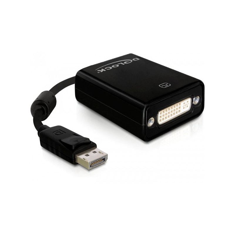 Buy DELOCK DP-St to DVI24+5-Bu Adapter - DVI24+5-Bu - Black, 22.5 cm in Cyprus, Nicosia, Limassol, Larnaka, Pafos