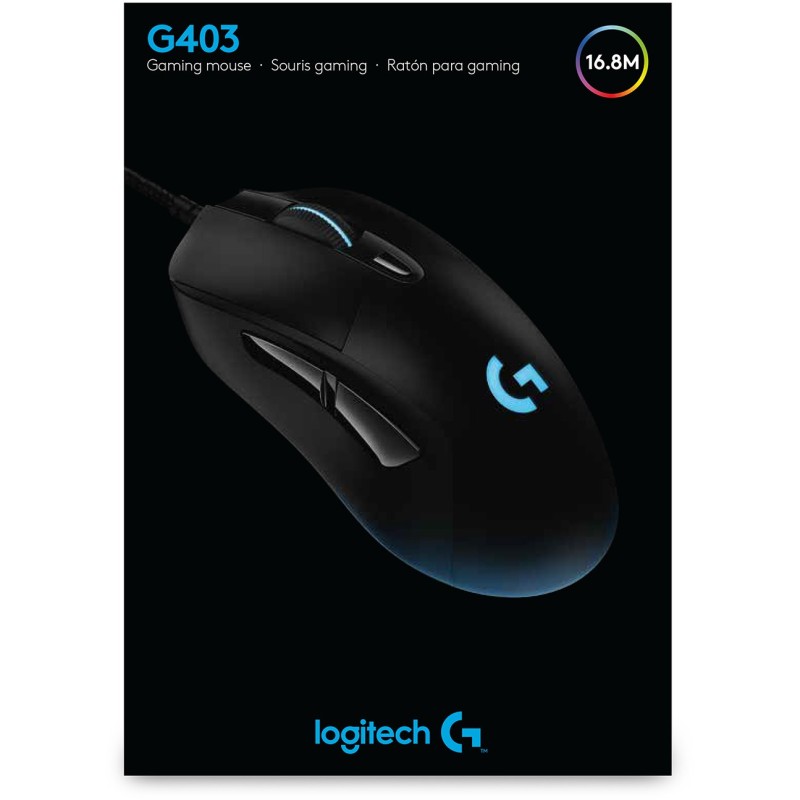 Buy Logitech G403 HERO Gaming Mouse - G403 HERO - Gaming USB mouse with 16K DPI ... in Cyprus, Nicosia, Limassol, Larnaka, Pafos