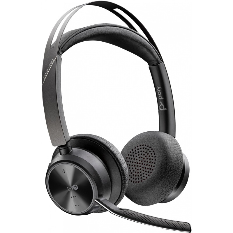 HP Poly Voyager Focus 2 UC USB-C Teams Headset w/ Charging Stand - 76U47AA (Boxed) — Buy in Cyprus with Fast Delivery