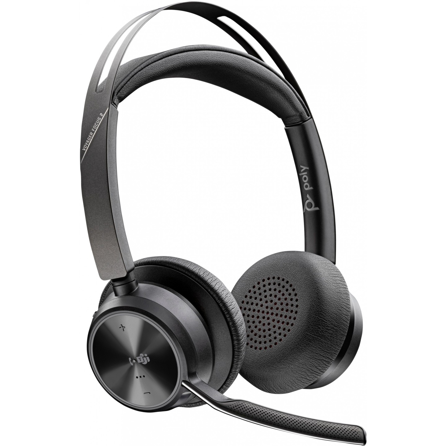 HP Poly Voyager Focus 2 UC USB-C Teams Headset w/ Charging Stand - 76U47AA (Boxed) — Buy in Cyprus with Fast Delivery