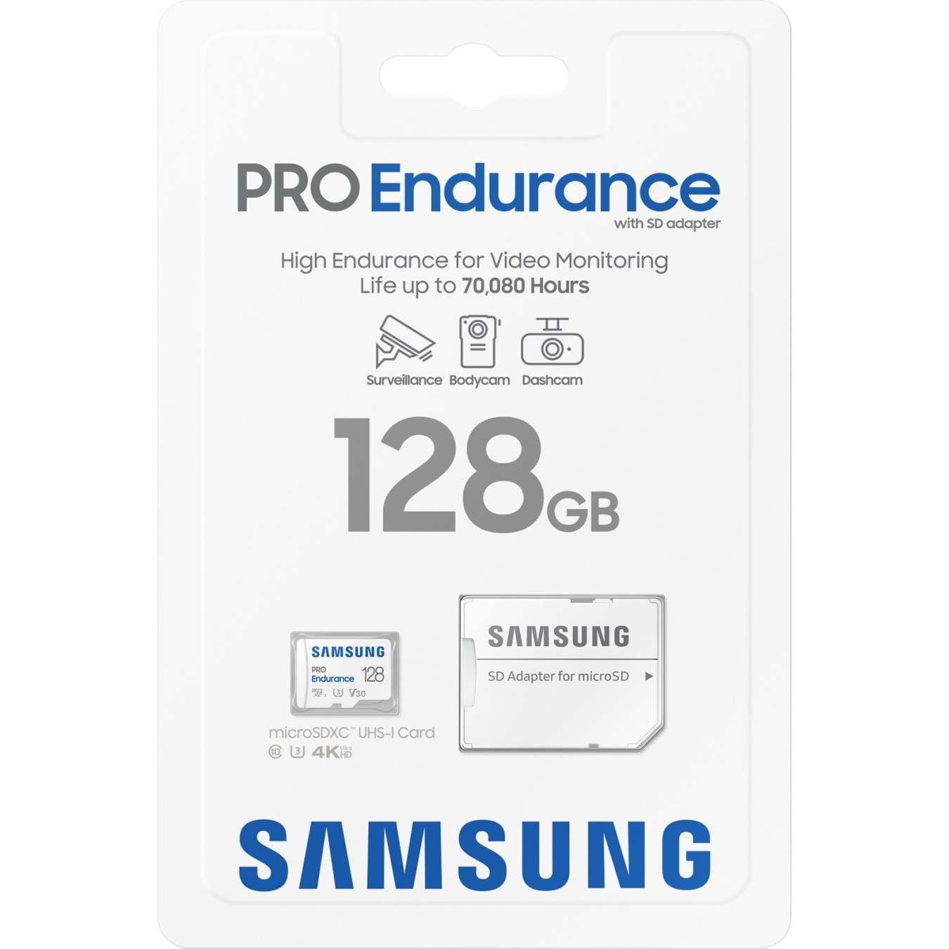 Samsung PRO Endurance microSD 128GB +Adapter — Buy in Cyprus with Fast Delivery