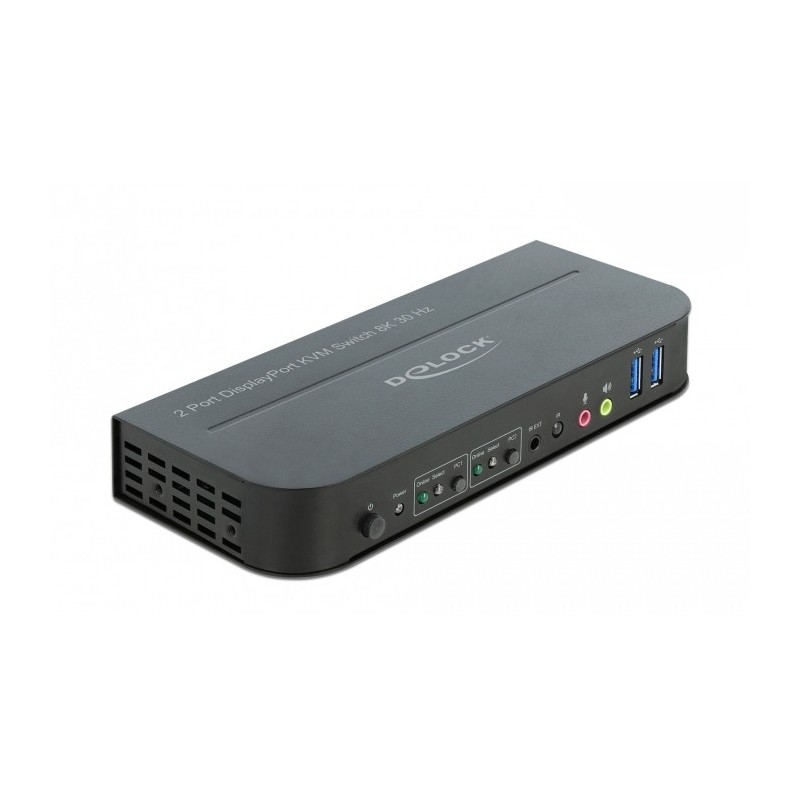 Buy DELOCK DisplayPort 1.4 KVM Switch 8K 30Hz - USB 3.0 & Audio in Cyprus, Nicosia, Limassol, Larnaka, Pafos