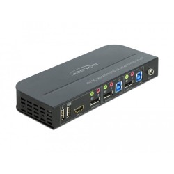 Buy DELOCK DisplayPort 1.4 KVM Switch 8K 30Hz - USB 3.0 & Audio in Cyprus, Nicosia, Limassol, Larnaka, Pafos