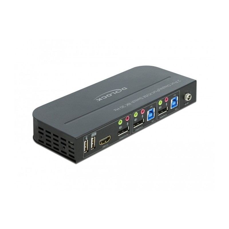 Buy DELOCK DisplayPort 1.4 KVM Switch 8K 30Hz - USB 3.0 & Audio in Cyprus, Nicosia, Limassol, Larnaka, Pafos