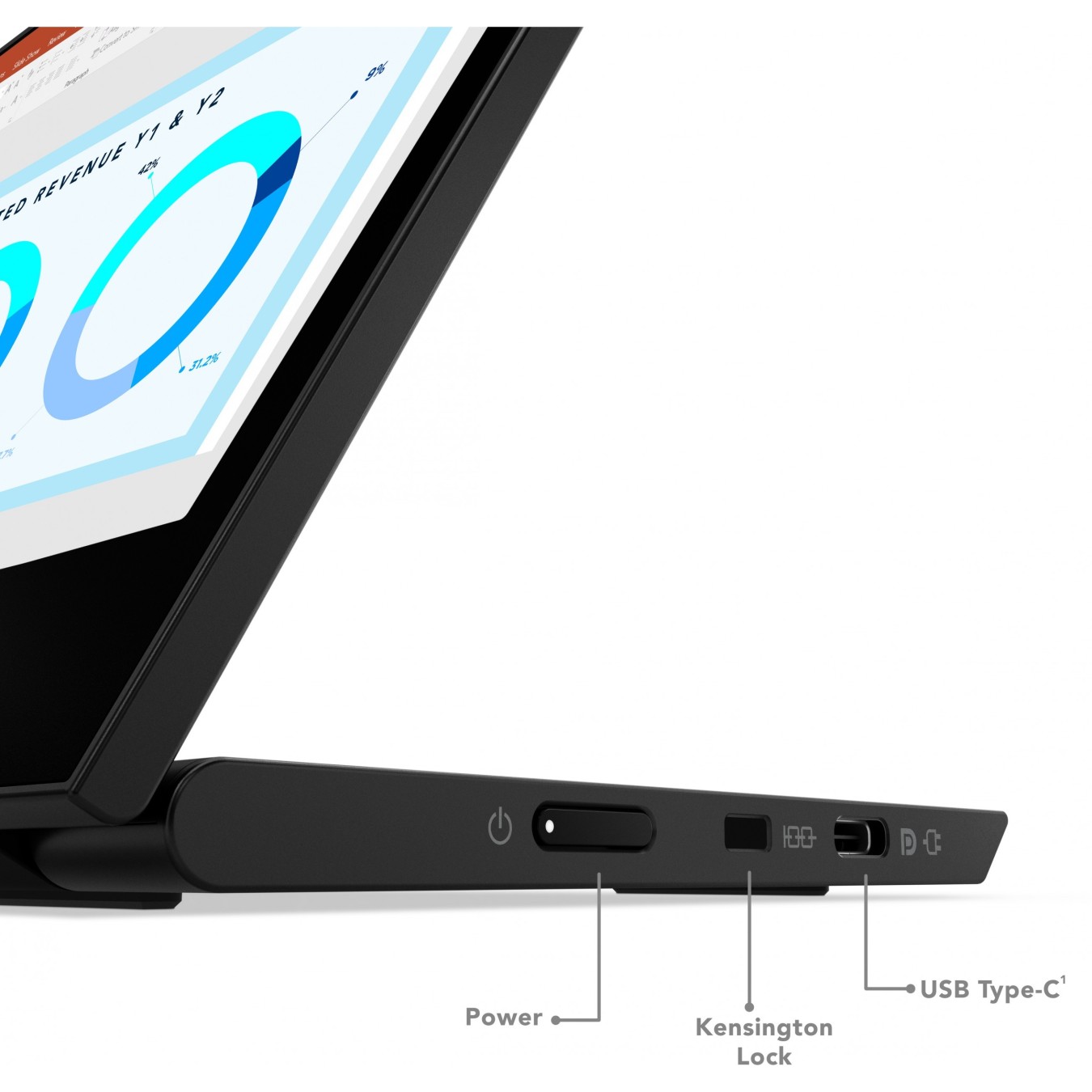 Lenovo ThinkVision M14d - M14d - 14" 2K IPS USB-C Portable Monitor — Buy in Cyprus with Fast Delivery