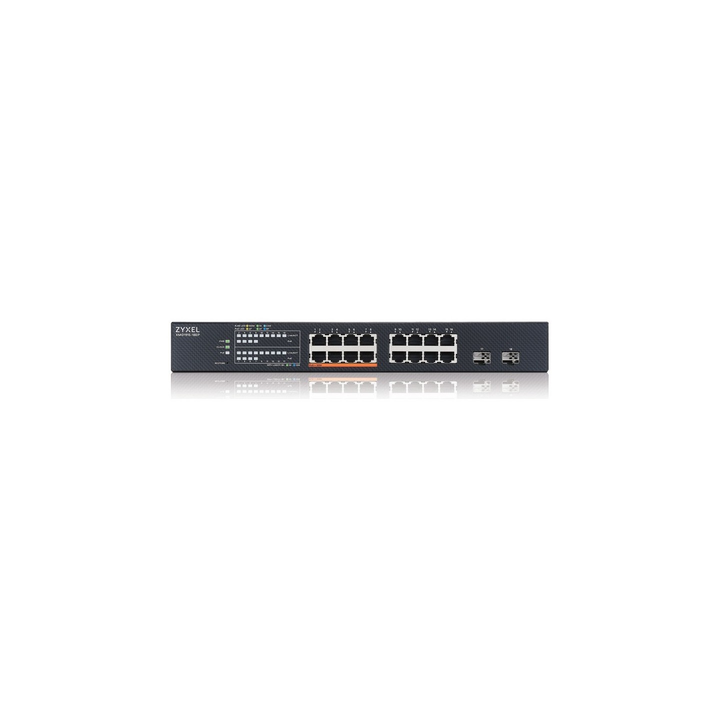 ZyXEL XMG1915 - XMG1915 - 16+2P Rackmount PoE++ Gigabit Switch — Buy in Cyprus with Fast Delivery