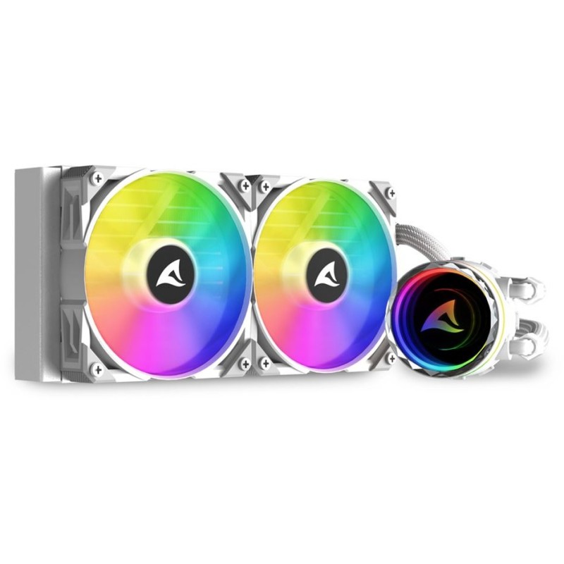Buy Sharkoon S80 RGB White AIO 240mm - S80 - White RGB in Cyprus, Nicosia, Limassol, Larnaka, Pafos