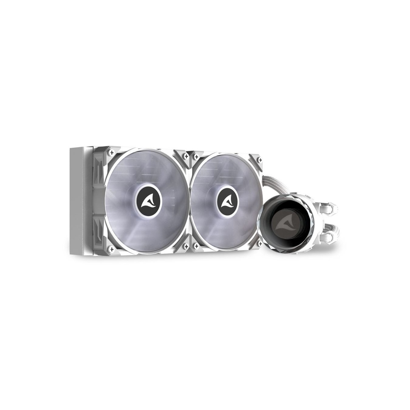 Sharkoon S80 RGB White AIO 240mm - S80 - White RGB — Buy in Cyprus with Fast Delivery