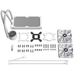 Buy Sharkoon S80 RGB White AIO 240mm - S80 - White RGB in Cyprus, Nicosia, Limassol, Larnaka, Pafos