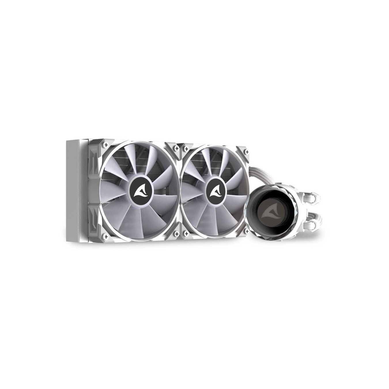 Sharkoon S80 RGB White AIO 240mm - S80 - White RGB — Buy in Cyprus with Fast Delivery