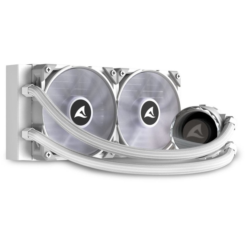 Buy Sharkoon S80 RGB White AIO 240mm - S80 - White RGB in Cyprus, Nicosia, Limassol, Larnaka, Pafos