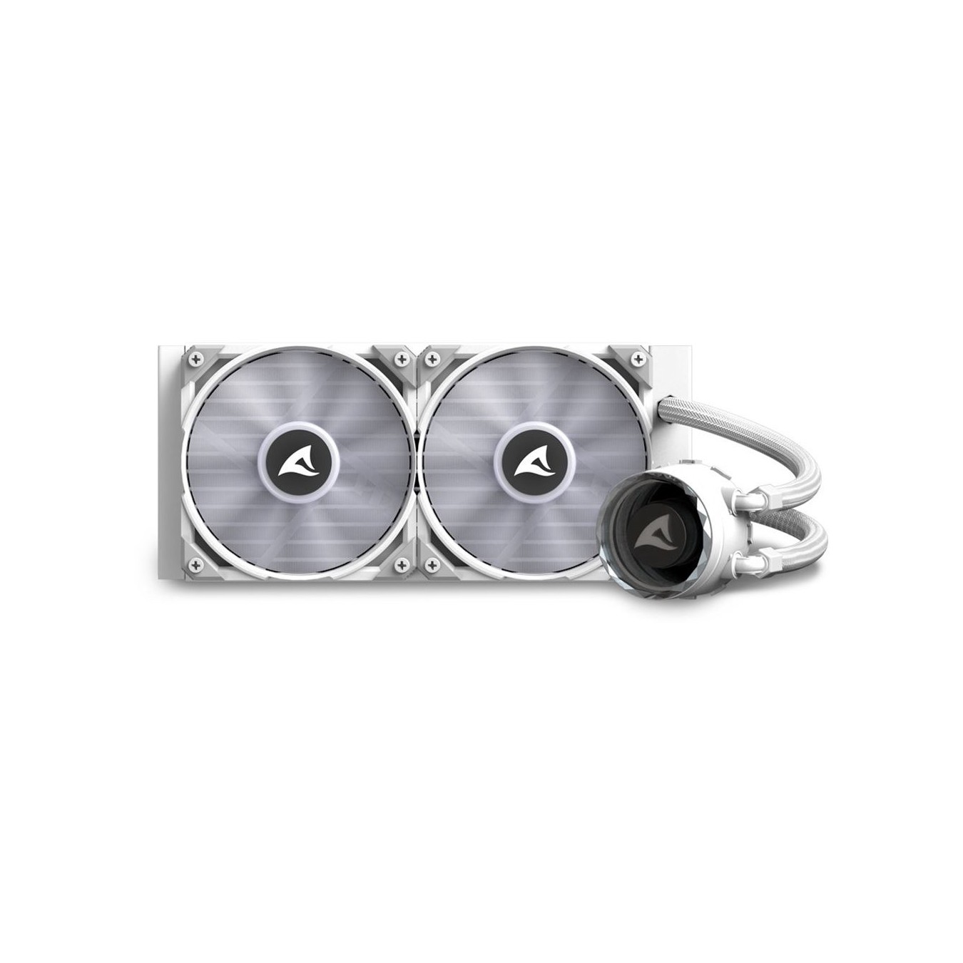 Sharkoon S80 RGB White AIO 240mm - S80 - White RGB — Buy in Cyprus with Fast Delivery