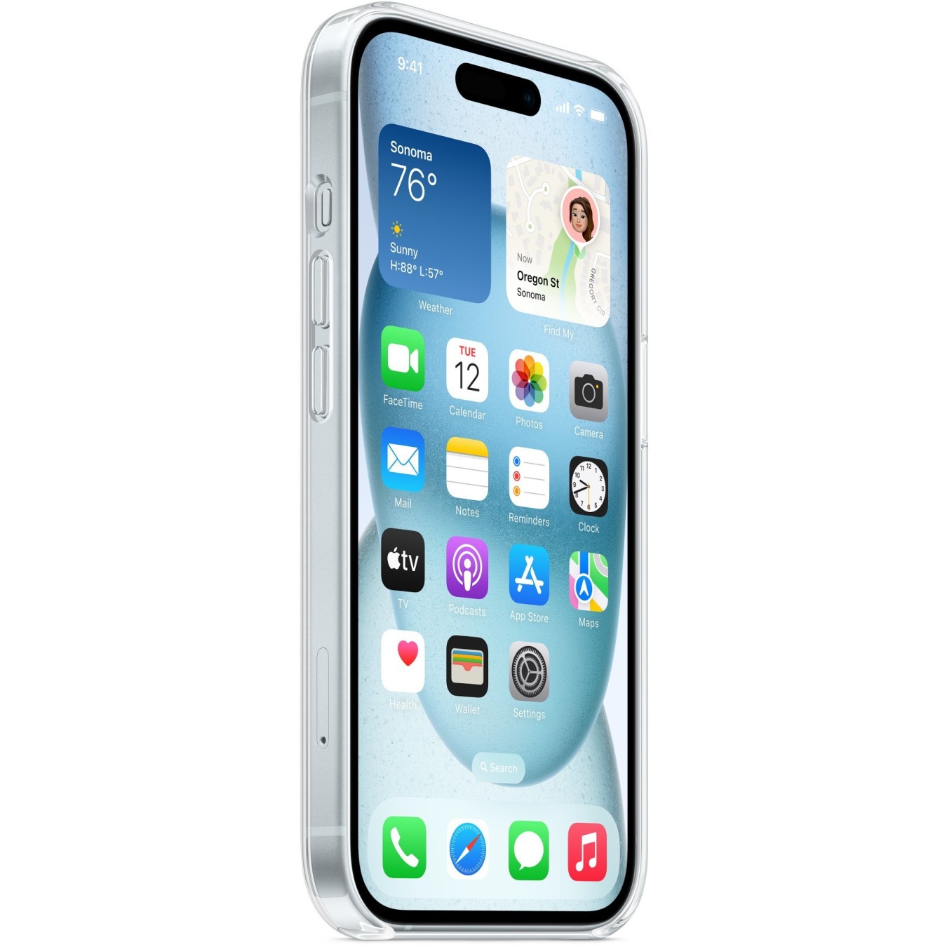 Apple iPhone 15 Clear Case with MagSafe - Characteristics (MagSafe Compatible, Clear) — Buy in Cyprus with Fast Delivery