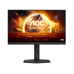 Buy AOC Gaming Monitor - 24G4X - 24in FHD IPS 180Hz 0.5ms HDR10, Flat, Black in Cyprus, Nicosia, Limassol, Larnaka, Pafos