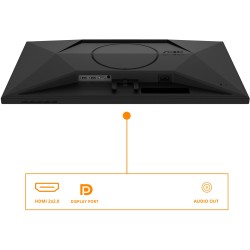 Buy AOC Gaming Monitor - 24G4X - 24in FHD IPS 180Hz 0.5ms HDR10, Flat, Black in Cyprus, Nicosia, Limassol, Larnaka, Pafos