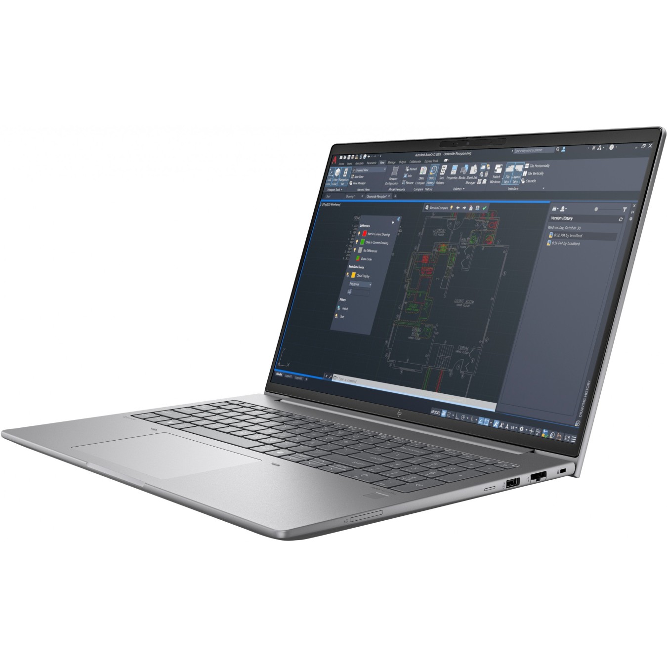 HP ZBook Power 16 - G11A - Ryzen 9 PRO 8945HS, 32GB RAM, 1TB SSD, WQXGA, RTX 1000 6GB, Windows 11 Pro