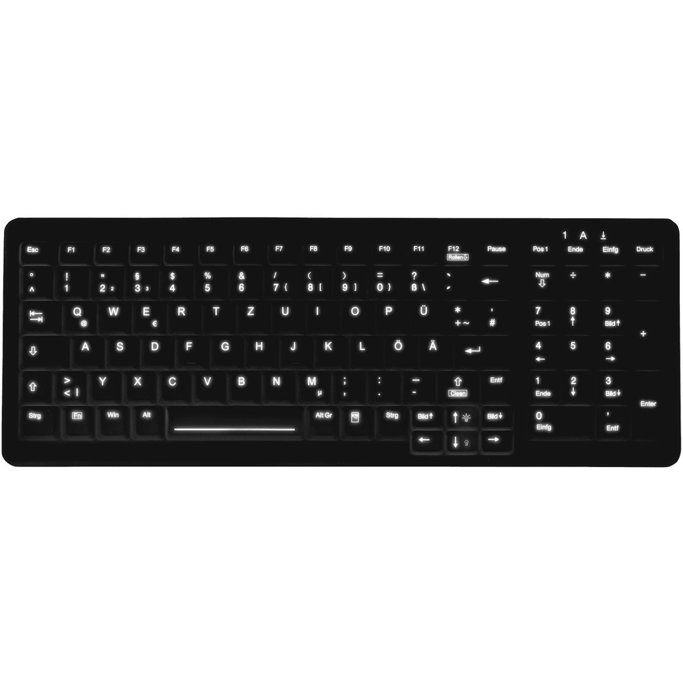CHERRY Active Key MTA - AK-C7000 - Corded German-layout, Black — Buy in Cyprus with Fast Delivery