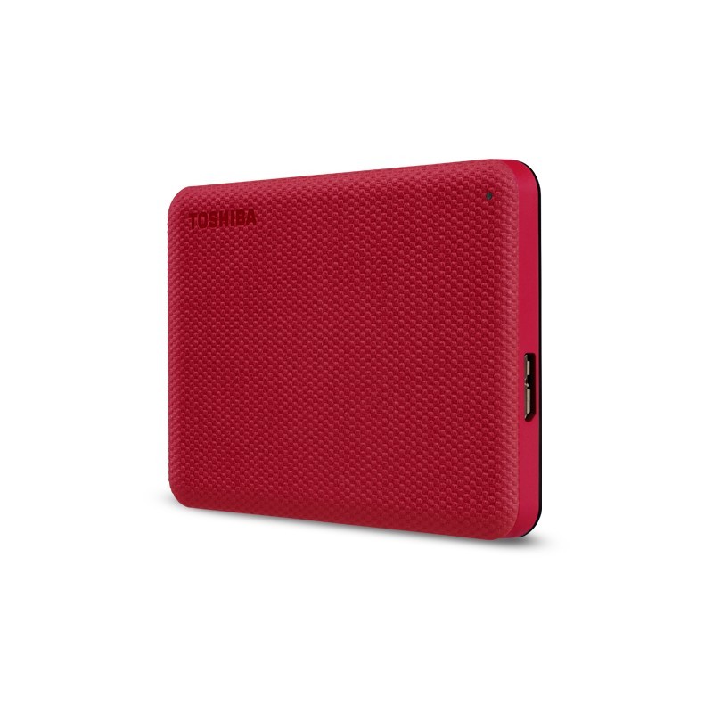 Buy Toshiba Canvio Advance - Red 1 TB External Portable HDD in Cyprus, Nicosia, Limassol, Larnaka, Pafos
