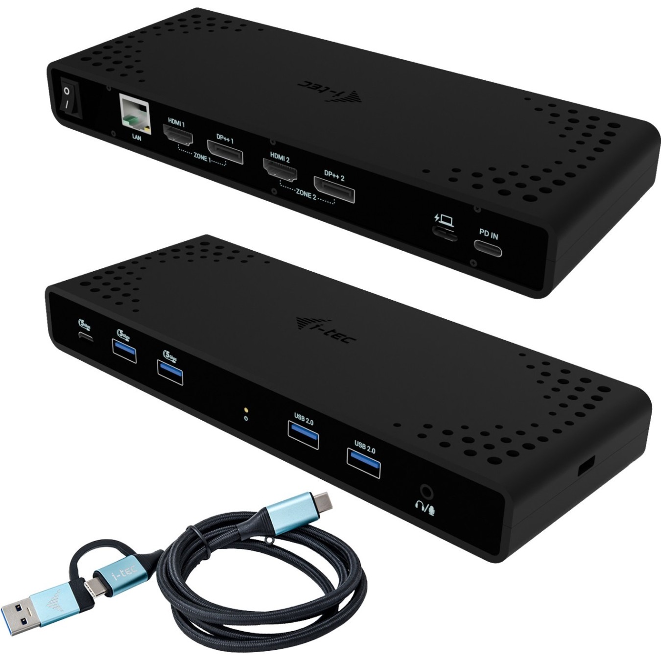 I-TEC Universal Dual 4K Dock - Dual 4K60 capable — Buy in Cyprus with Fast Delivery