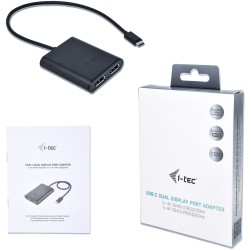 Buy I-TEC USB-C 4K Dual DP Adapter - USB-C to DisplayPort MST Hub in Cyprus, Nicosia, Limassol, Larnaka, Pafos