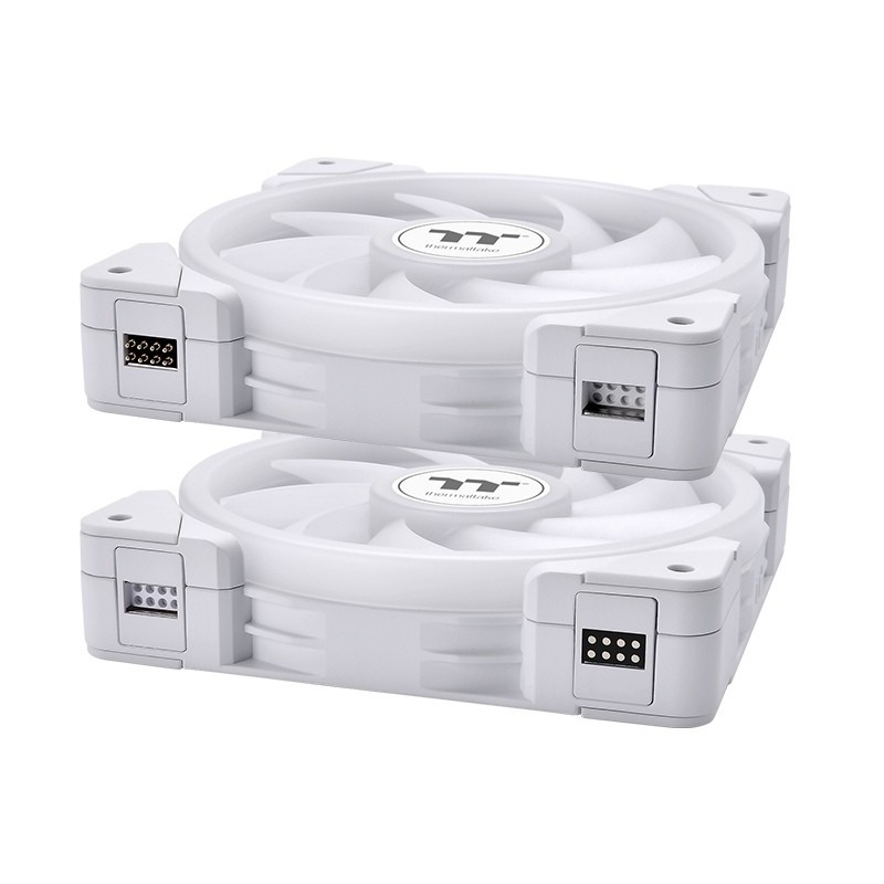 Buy Thermaltake SWAFAN EX12 ARGB PC Cooling Fan - EX12 - White, 120 mm, 3-Fan Pa... in Cyprus, Nicosia, Limassol, Larnaka, Pafos