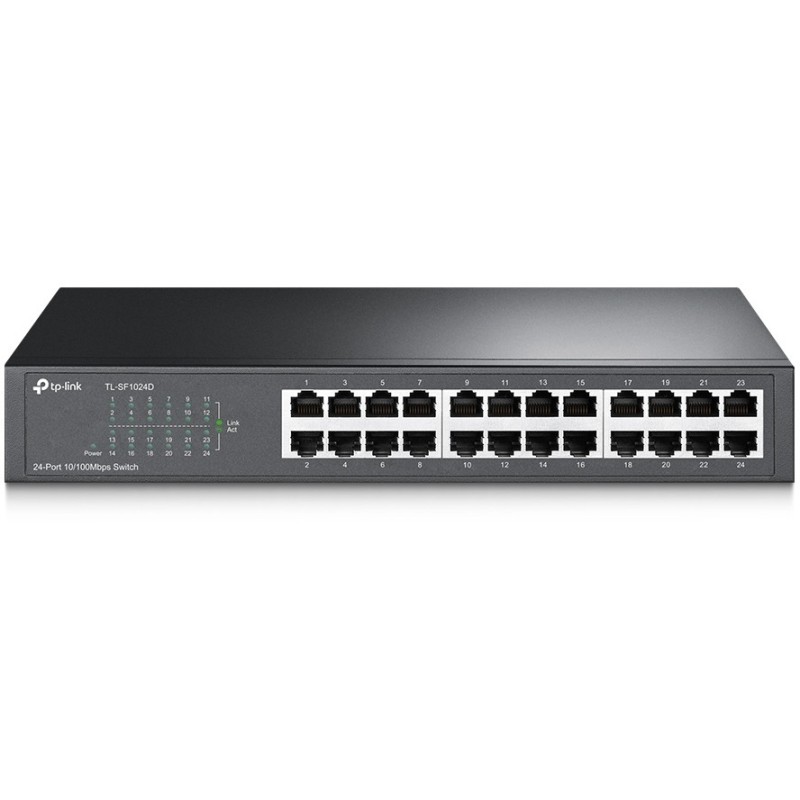 Buy TP-Link TL-SF1024D V2.0 - 24-Port Unmanaged 10/100 Mbps Switch in Cyprus, Nicosia, Limassol, Larnaka, Pafos
