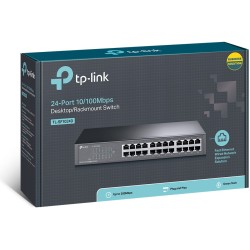 Buy TP-Link TL-SF1024D V2.0 - 24-Port Unmanaged 10/100 Mbps Switch in Cyprus, Nicosia, Limassol, Larnaka, Pafos