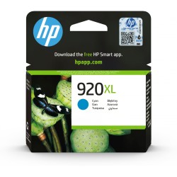 Buy HP 920XL original Ink cartridge - CD972AE - Cyan, High capacity, 700 pages in Cyprus, Nicosia, Limassol, Larnaka, Pafos