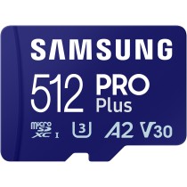 Samsung PRO Plus microSDXC 512GB - 180MB/s read, USB card reader included — Buy in Cyprus with Fast Delivery