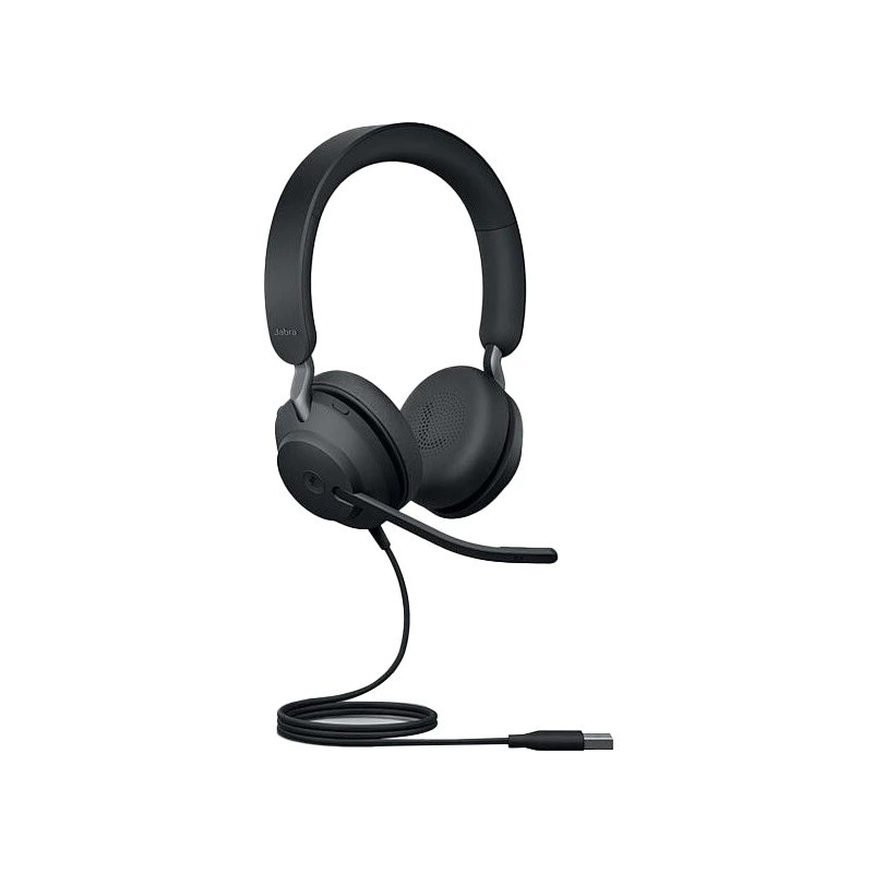 Buy Jabra Evolve2 40 SE Stereo MS USB-A - Evolve2 40 SE - (Over-ear Closed, USB-... in Cyprus, Nicosia, Limassol, Larnaka, Pafos