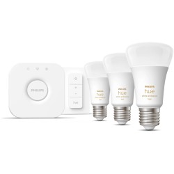 Buy Philips Hue White Ambiance E27 Starter Set - 3x800 lm, 75 W, Zigbee, Dimmable in Cyprus, Nicosia, Limassol, Larnaka, Pafos