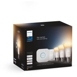 Buy Philips Hue White Ambiance E27 Starter Set - 3x800 lm, 75 W, Zigbee, Dimmable in Cyprus, Nicosia, Limassol, Larnaka, Pafos