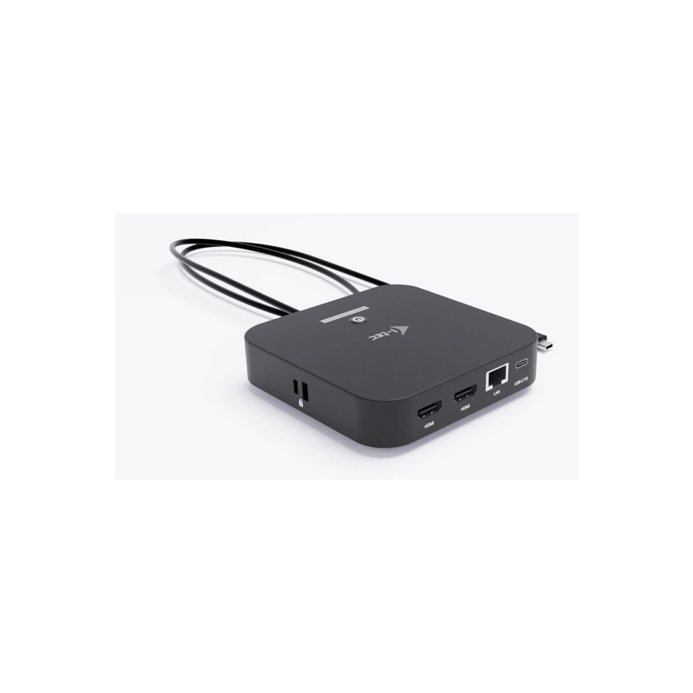 I-TEC USB-C Dual HDMI Dock - 2x HDMI, 1x Gigabit LAN, 2x USB-A, 2x USB-C, USB 3.2, 100W PD Charger