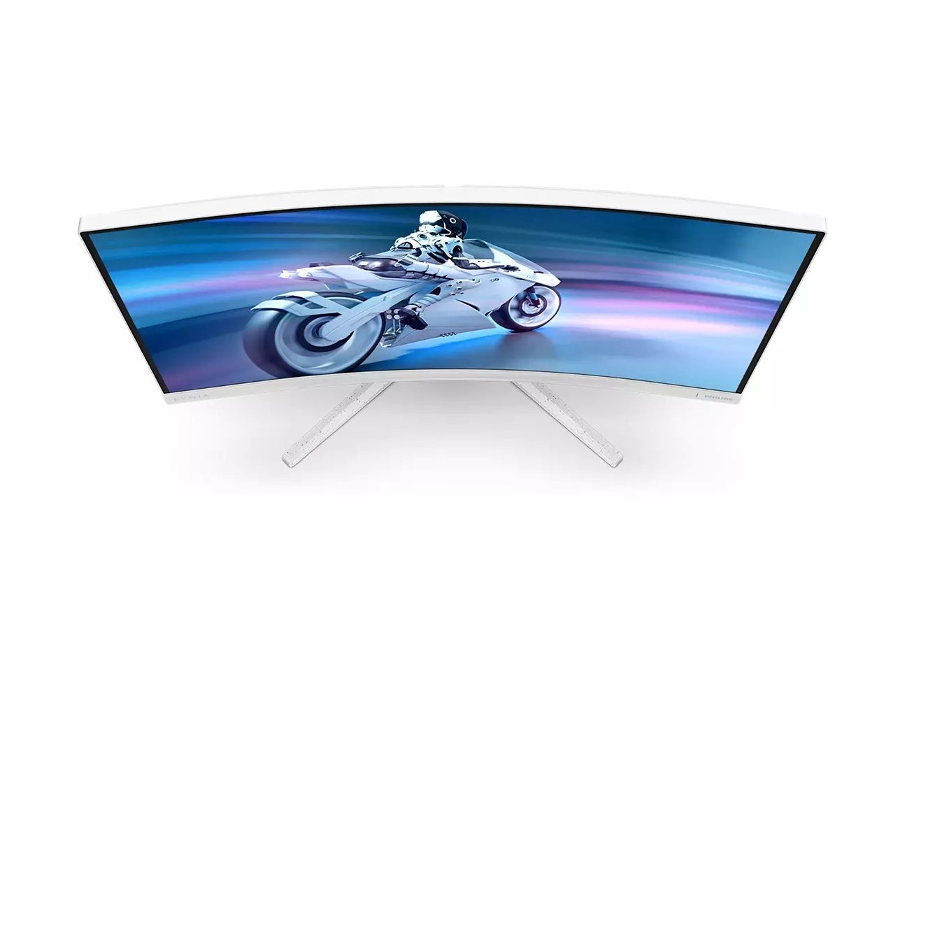Philips 68.5cm (27.0') Curved White Monitor - 27M2C5201L - 27-inch, 16:9, 1000R curved, 2x HDMI + DP
