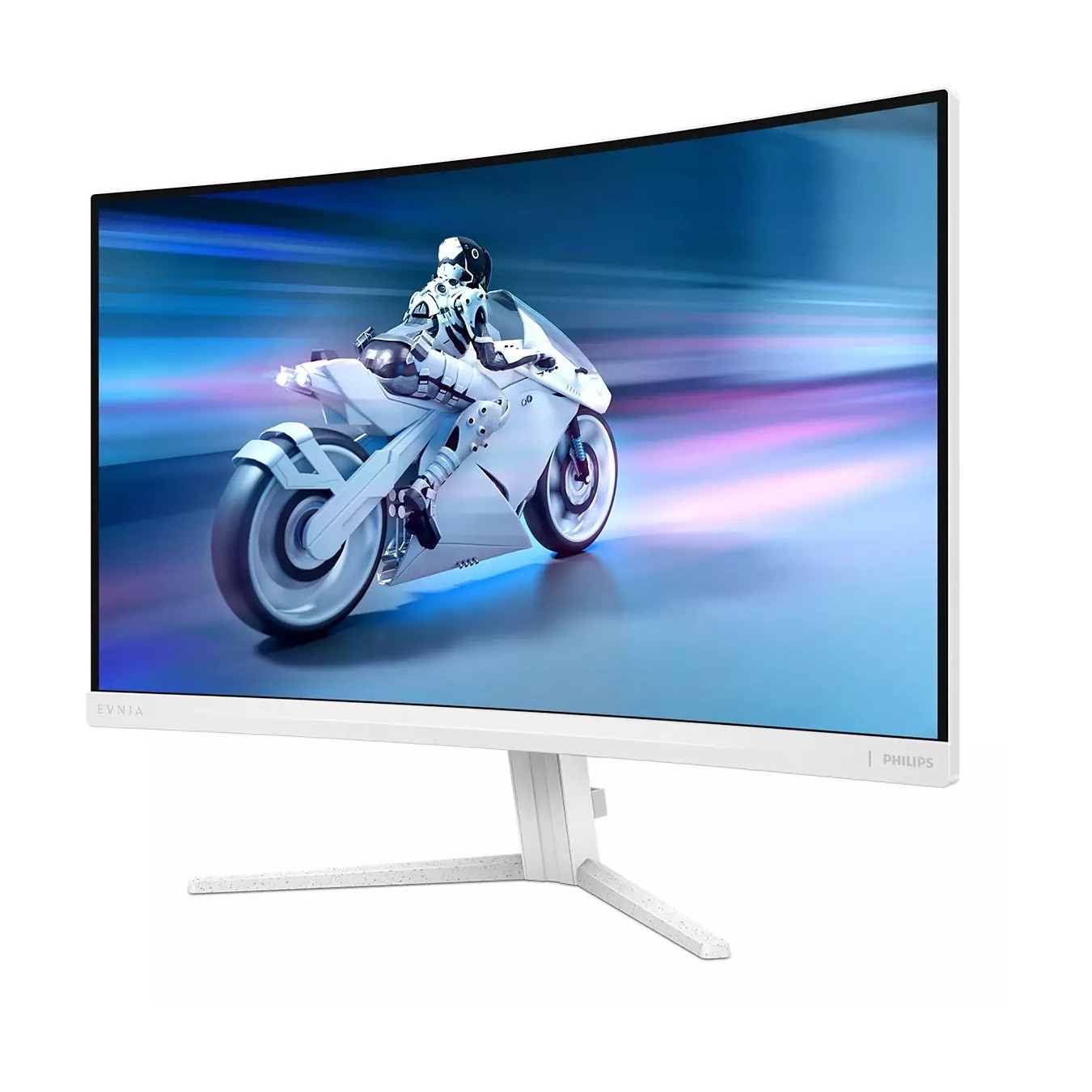 Philips 68.5cm (27.0') Curved White Monitor - 27M2C5201L - 27-inch, 16:9, 1000R curved, 2x HDMI + DP