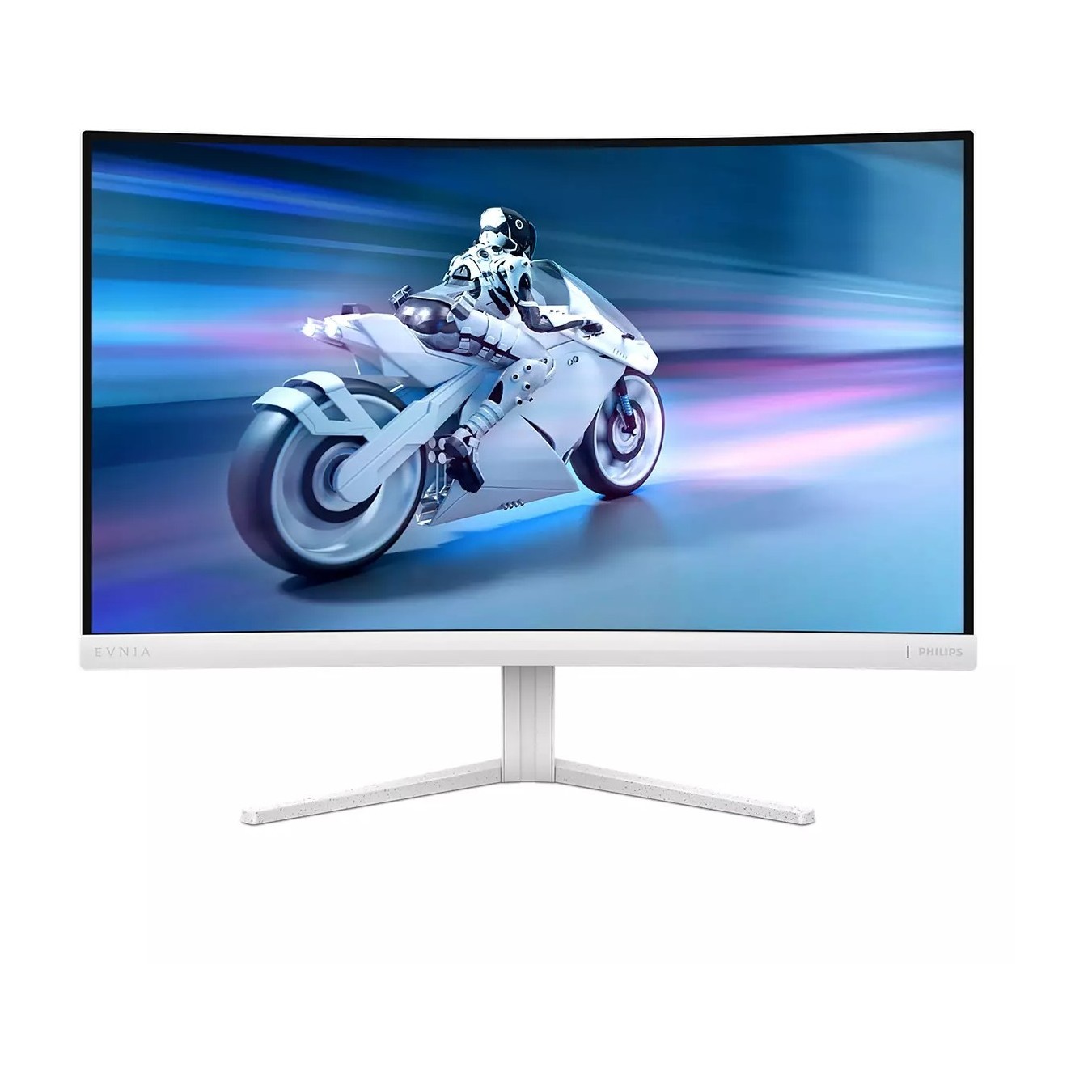 Philips 68.5cm (27.0') Curved White Monitor - 27M2C5201L - 27-inch, 16:9, 1000R curved, 2x HDMI + DP