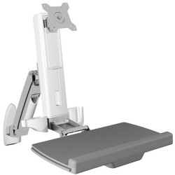 Sit-Stand Workstation with Wall Mount for Monitor up to 24" ICY BOX — Buy in Cyprus with Fast Delivery