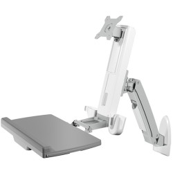 Sit-Stand Workstation with Wall Mount for Monitor up to 24" ICY BOX — Buy in Cyprus with Fast Delivery