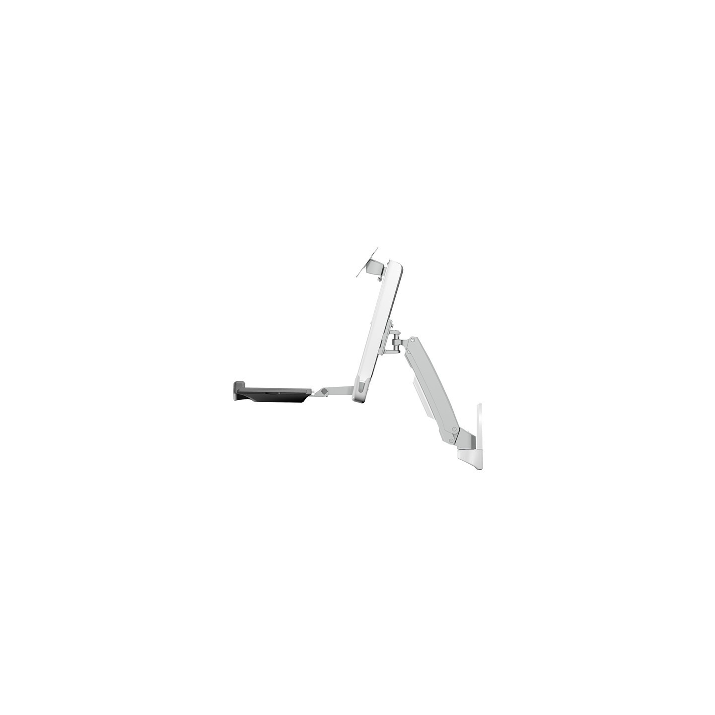 Sit-Stand Workstation with Wall Mount for Monitor up to 24" ICY BOX — Buy in Cyprus with Fast Delivery