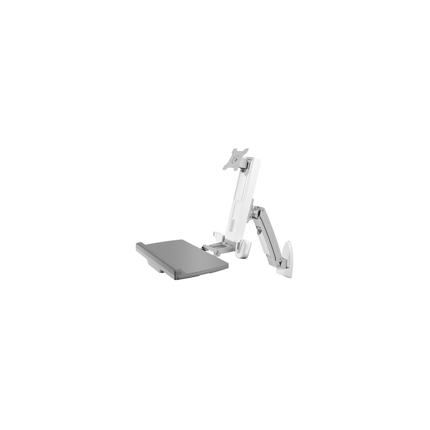 Sit-Stand Workstation with Wall Mount for Monitor up to 24" ICY BOX — Buy in Cyprus with Fast Delivery