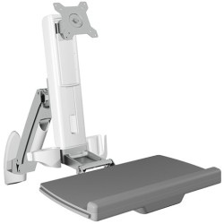 Sit-Stand Workstation with Wall Mount for Monitor up to 24" ICY BOX — Buy in Cyprus with Fast Delivery